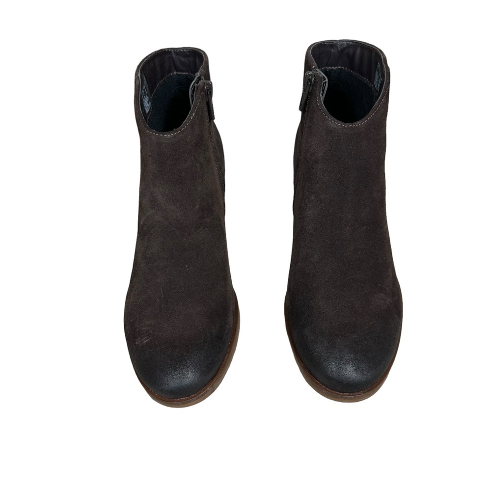 Clarks Mila Myth Dark Brown Suede Ankle Boots Women’s Size 6 1/2M NEW - Picture 2 of 7